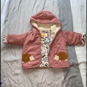 Baby Boden Cord Jacket - Appliqué design